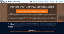 Desktop Screenshot of deckdetail.com
